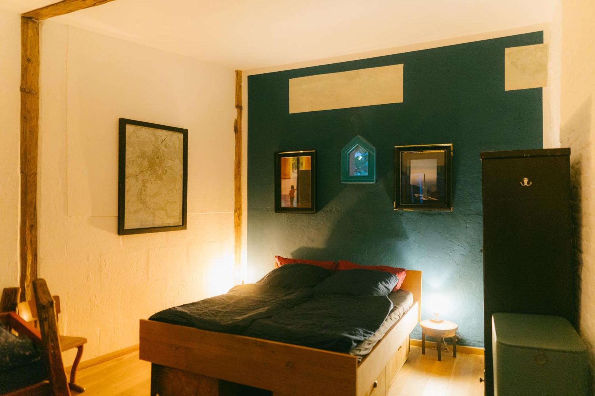 The Upholstery Tinyhouse Deluxe Eco Chalet Kreativ Citynah Chemnitz Exterior photo